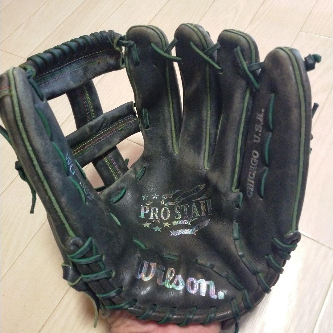 限定品　Wilson　ウィルソン グローブ　プロスタッフ レインボー刻印 野球
