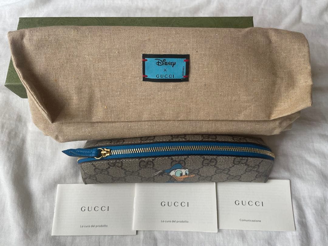 GUCCI x ディズニー コラボ ペンケース ドナルドダック
