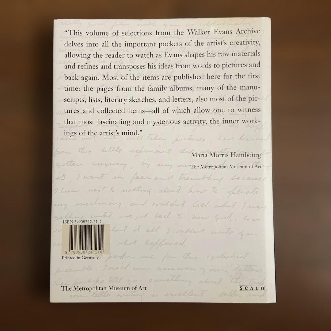 アート・デザイン・音楽 Unclassified A Walker Evans Anthology