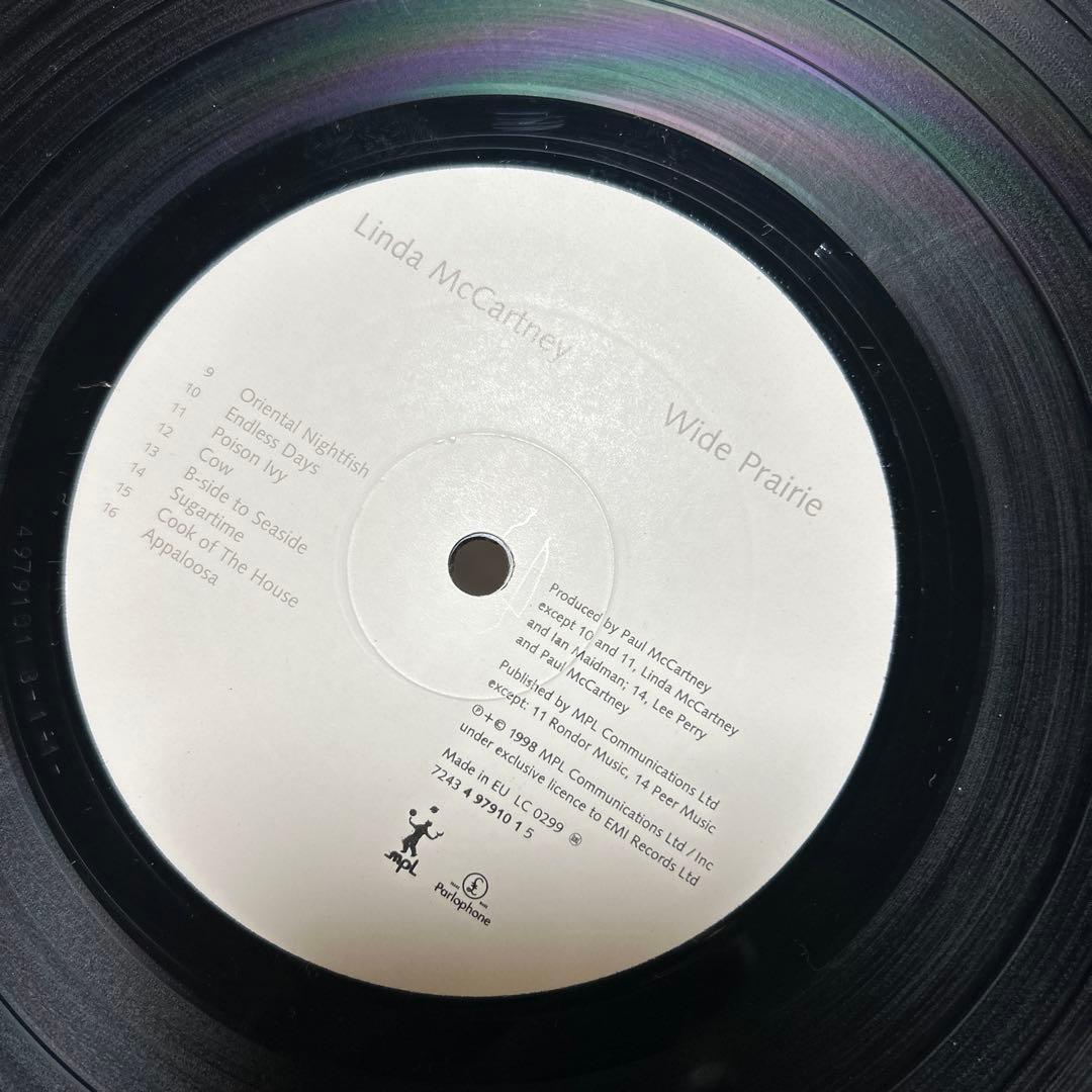 リンダマッカートニー ／UK・EU 98オリジナルレコード／ポールマッカートニー