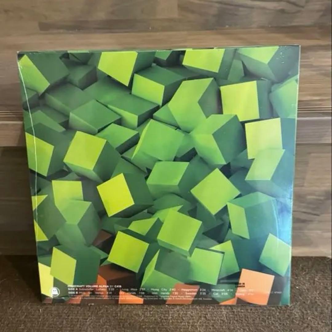 新品未開封 C418 マイクラ Volume Alpha 透明緑LP