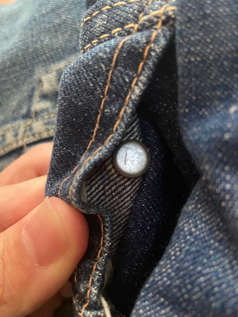 【60s】 Levi's 557XX 3rd デニムジャケット 均等V