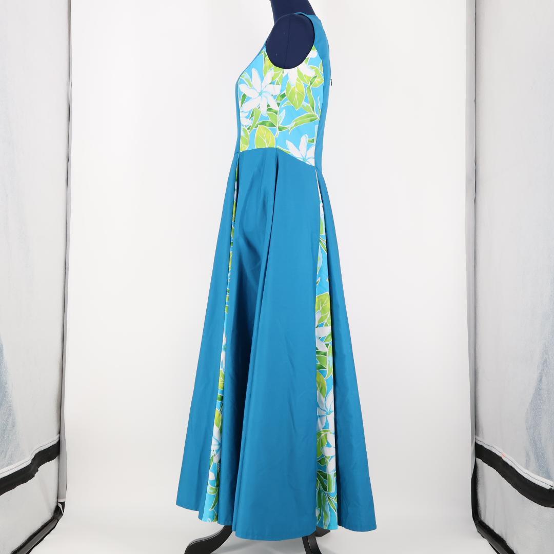 【美品 日本製 フラダンス衣装】スカイブルー EKOLU EHIKU ワンピース