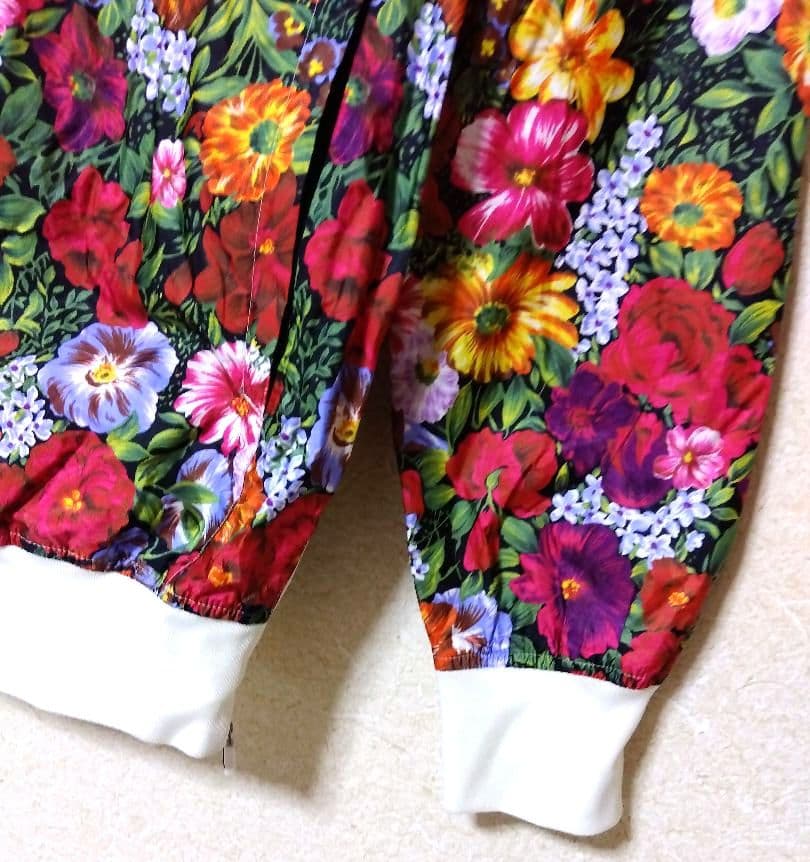 パーリーゲイツ　ブルゾン　レディース　ゴルフ　ジャケット　花柄　美品　GOLF