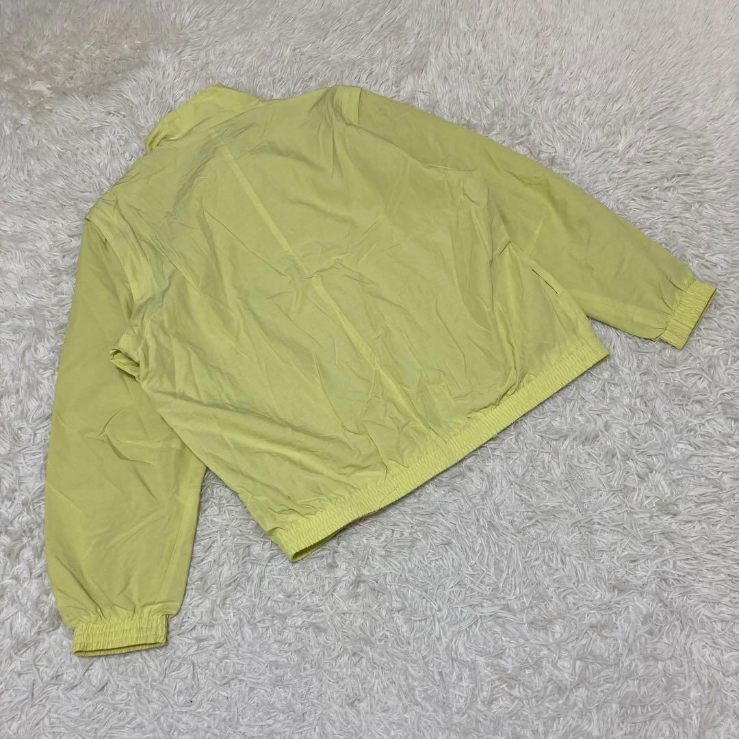 LANVIN SPORT ランバン　ブルゾン　ジャンパー　無地　黄色　サイズ50