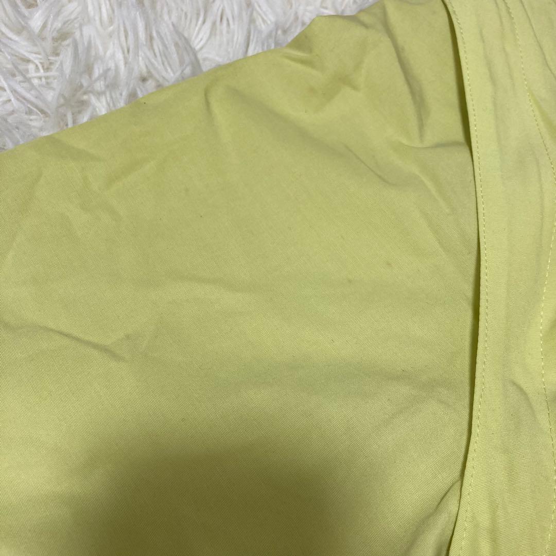 LANVIN SPORT ランバン　ブルゾン　ジャンパー　無地　黄色　サイズ50