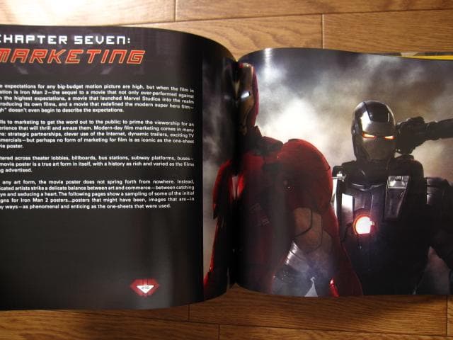 THE ART OF IRON MAN 2　Marvel　アイアンマン設定資料集