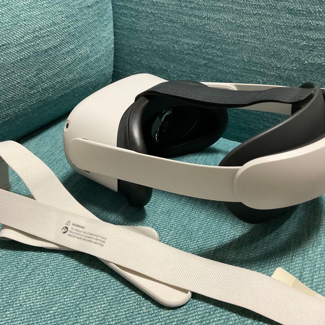 メタクエスト2 128ギガ コントローラー エリートストラップ付き