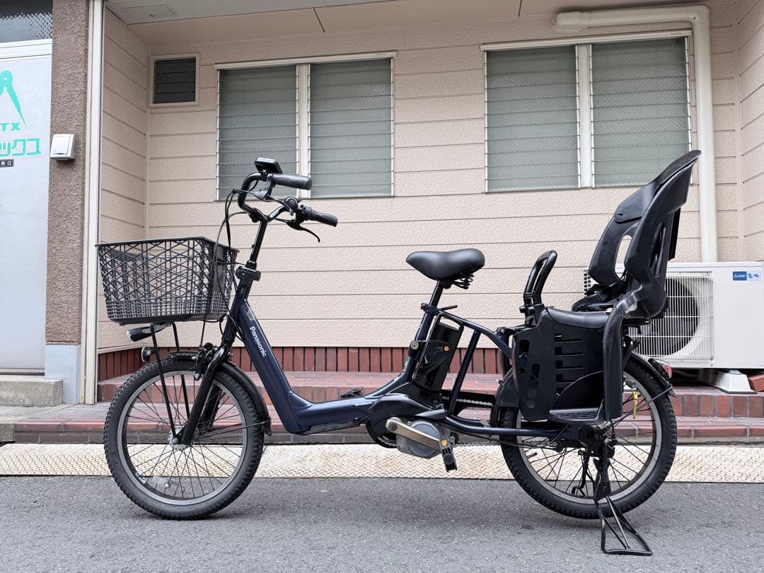 子供乗せ　パナソニック 電動アシスト自転車 チャイルドシート付き