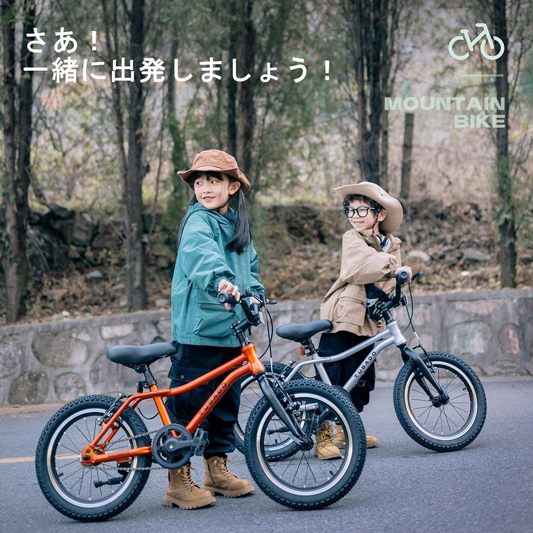 ACEXIS 子供自転車 14インチ 超軽量アルミ本体7.6kg Orange