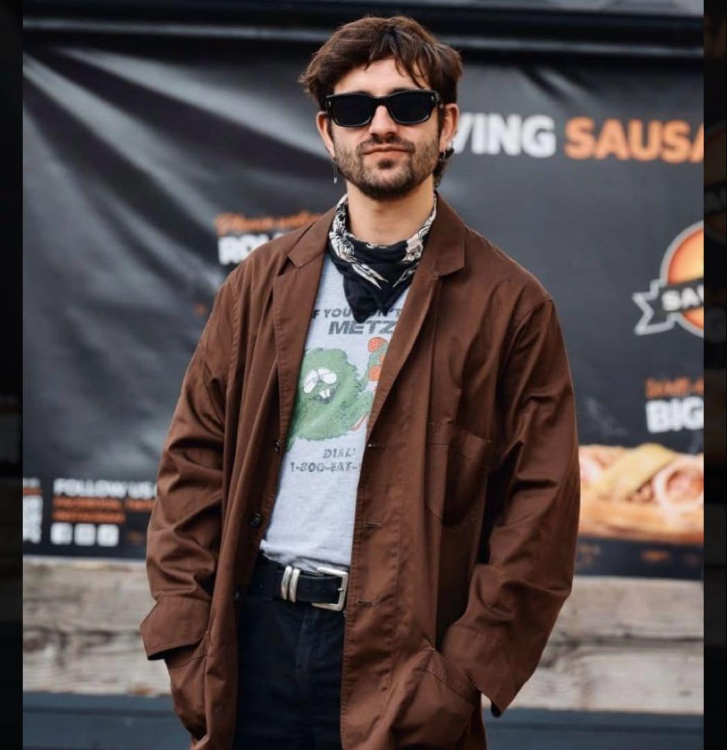 FOUNDOUR work jacket brown 25ss 新品50%off