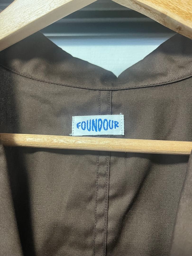 FOUNDOUR work jacket brown 25ss 新品50%off