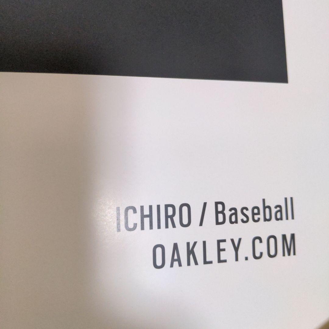 イチロー引退記念 非売品オークリーポスター　MLBグッズ