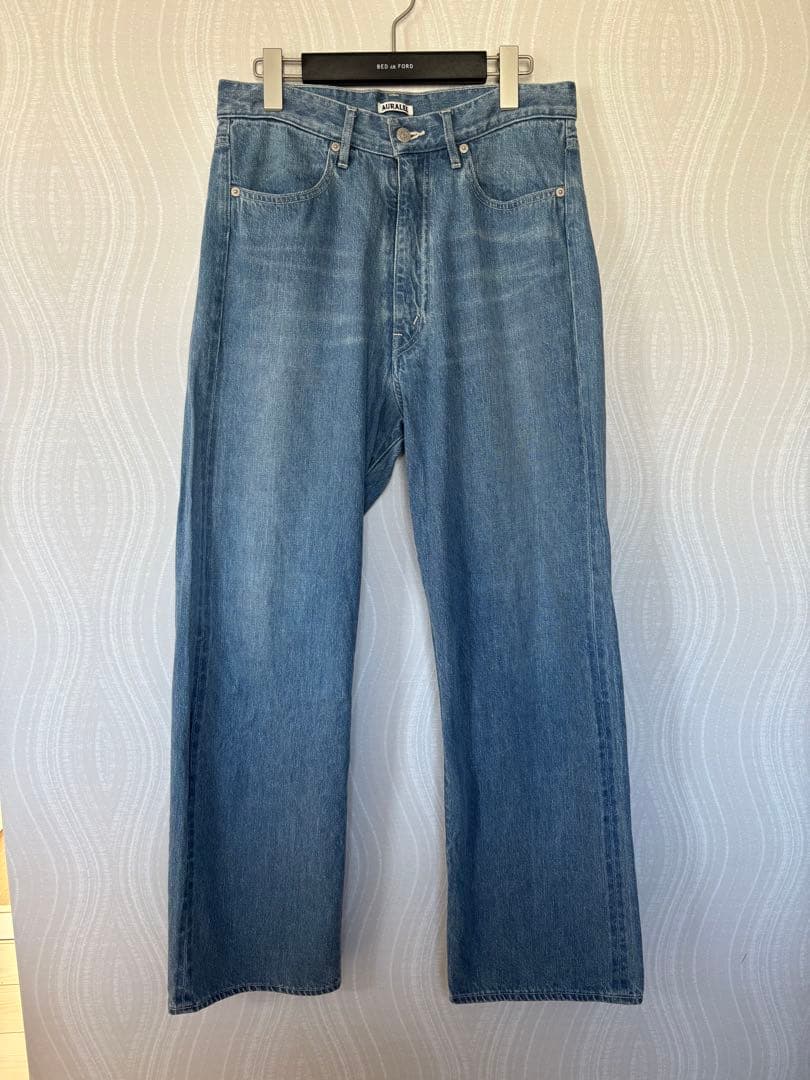 パンツ SELVEDGE FADED LIGHT DENIM PANTS