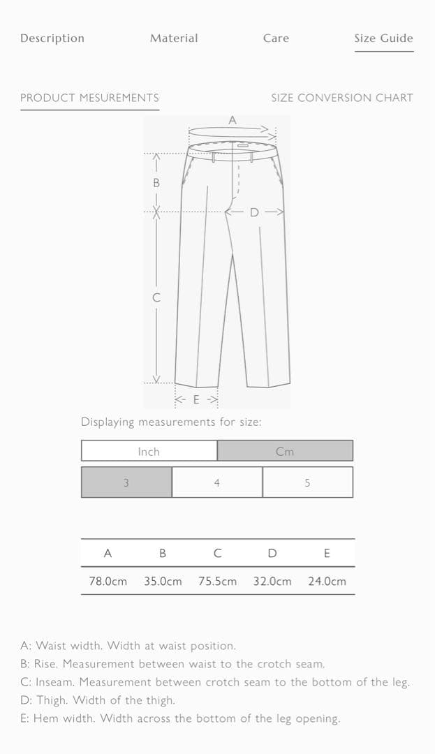 パンツ SELVEDGE FADED LIGHT DENIM PANTS