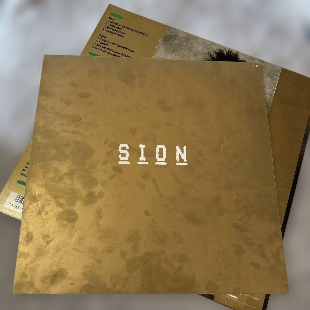 SION KNOCK ON THE HEART 12インチレコード3
