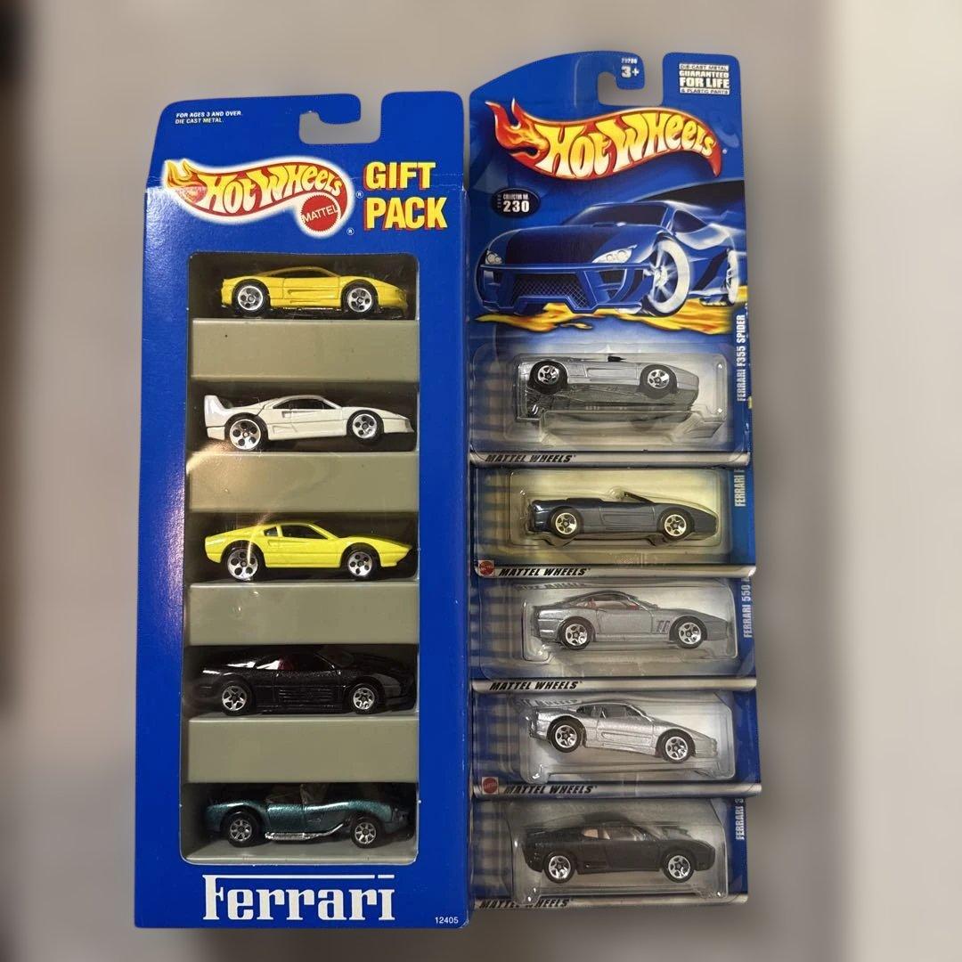 Hot Wheels Ferrari ギフトパック F355