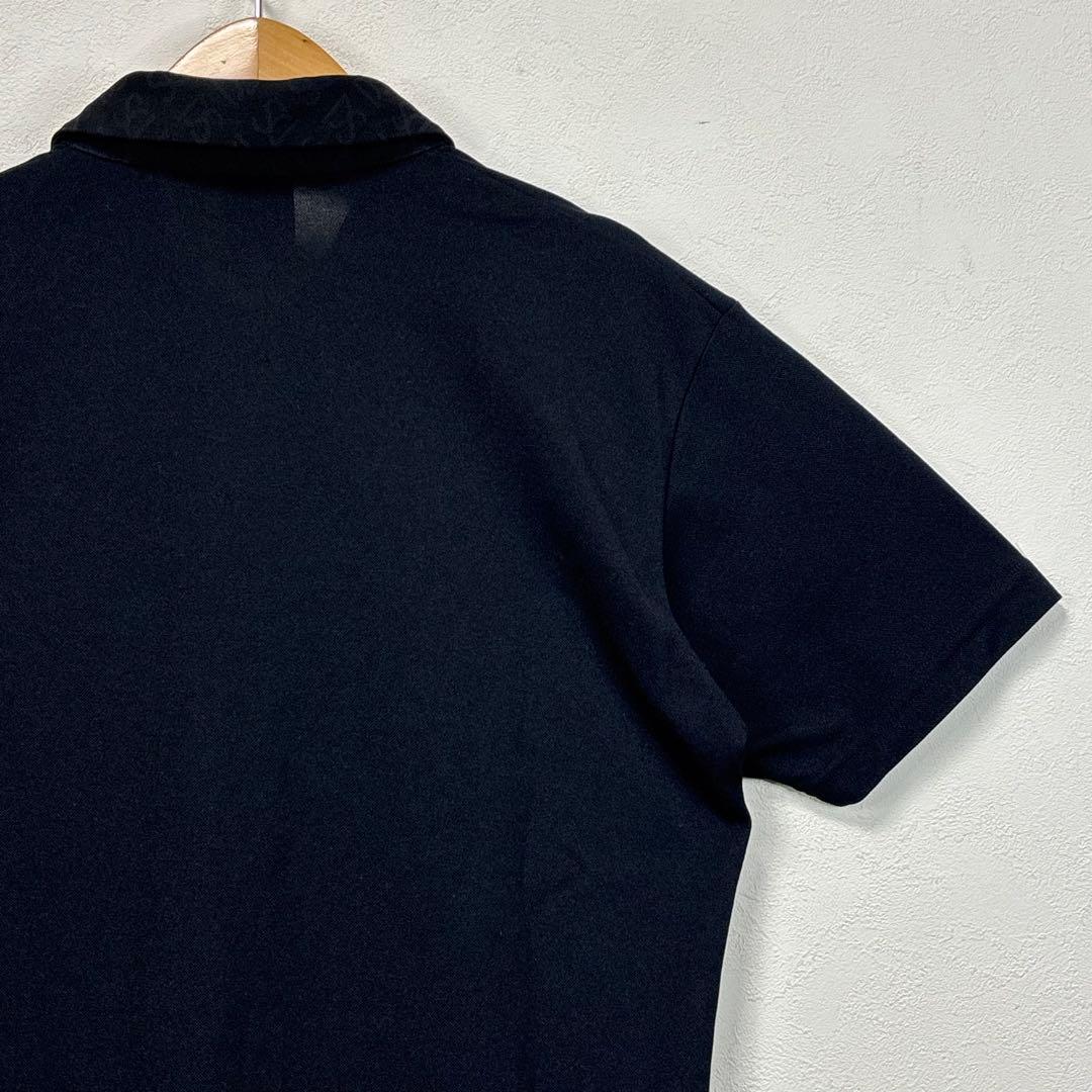 デサント ゴルフ ポロ シャツ ブラック tシャツ トップス カットソー 半袖