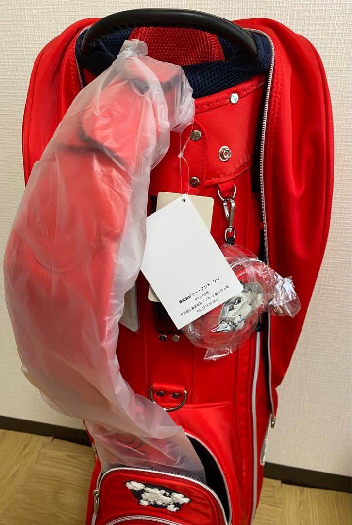 【新品タグ付】M-U SPORTS ゴルフバッグ