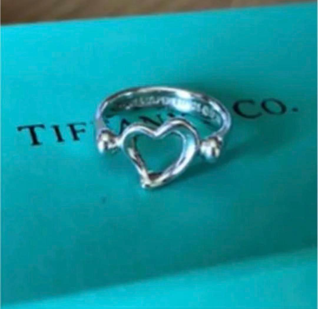 ティファニー オープンハートリング Tiffany& Co. 6号