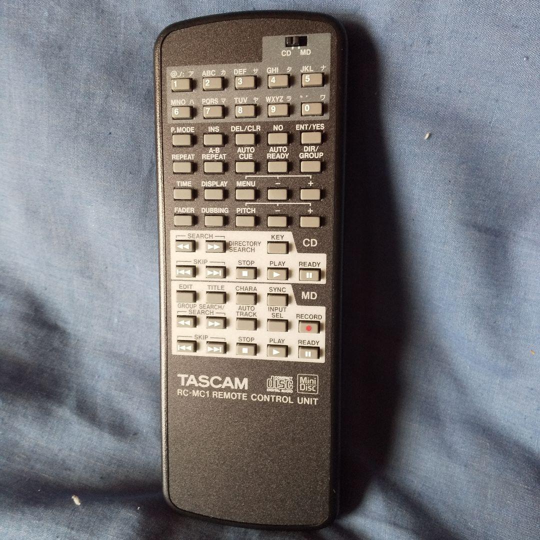 今だけ特価 TASCAM MD-CD1mkⅡ CD再生正常