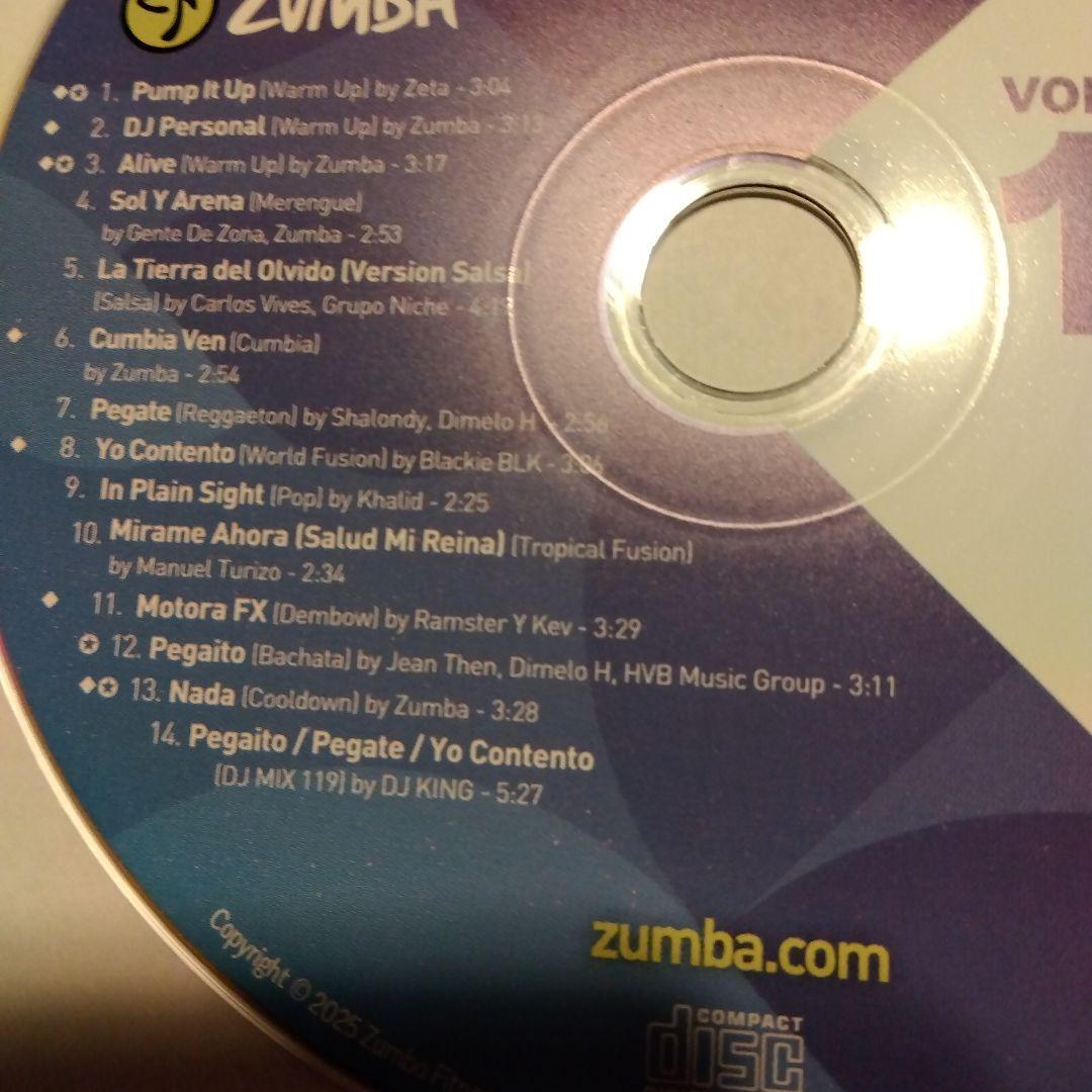ZUMBA ZIN119 DVD & CD Upgrade 最新版