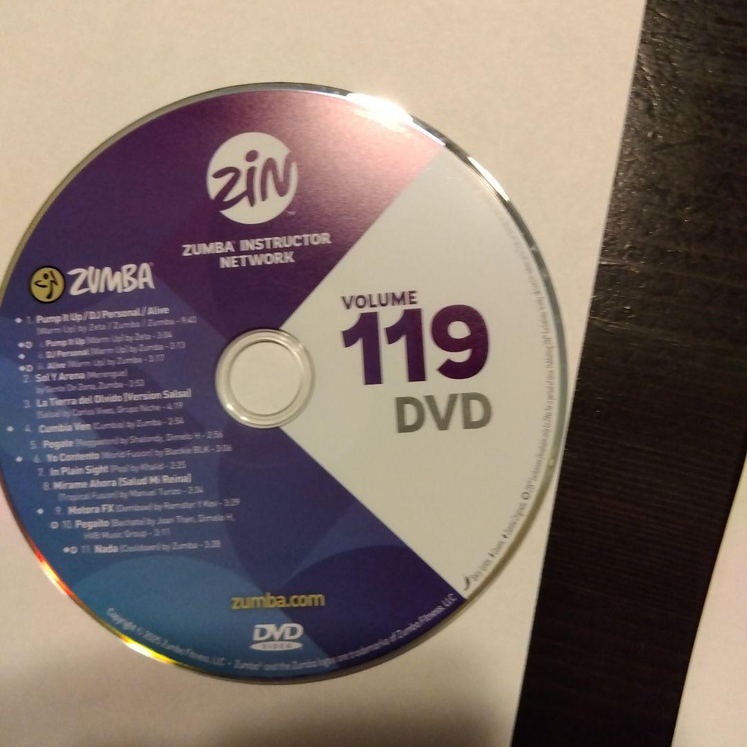 ZUMBA ZIN119 DVD & CD Upgrade 最新版