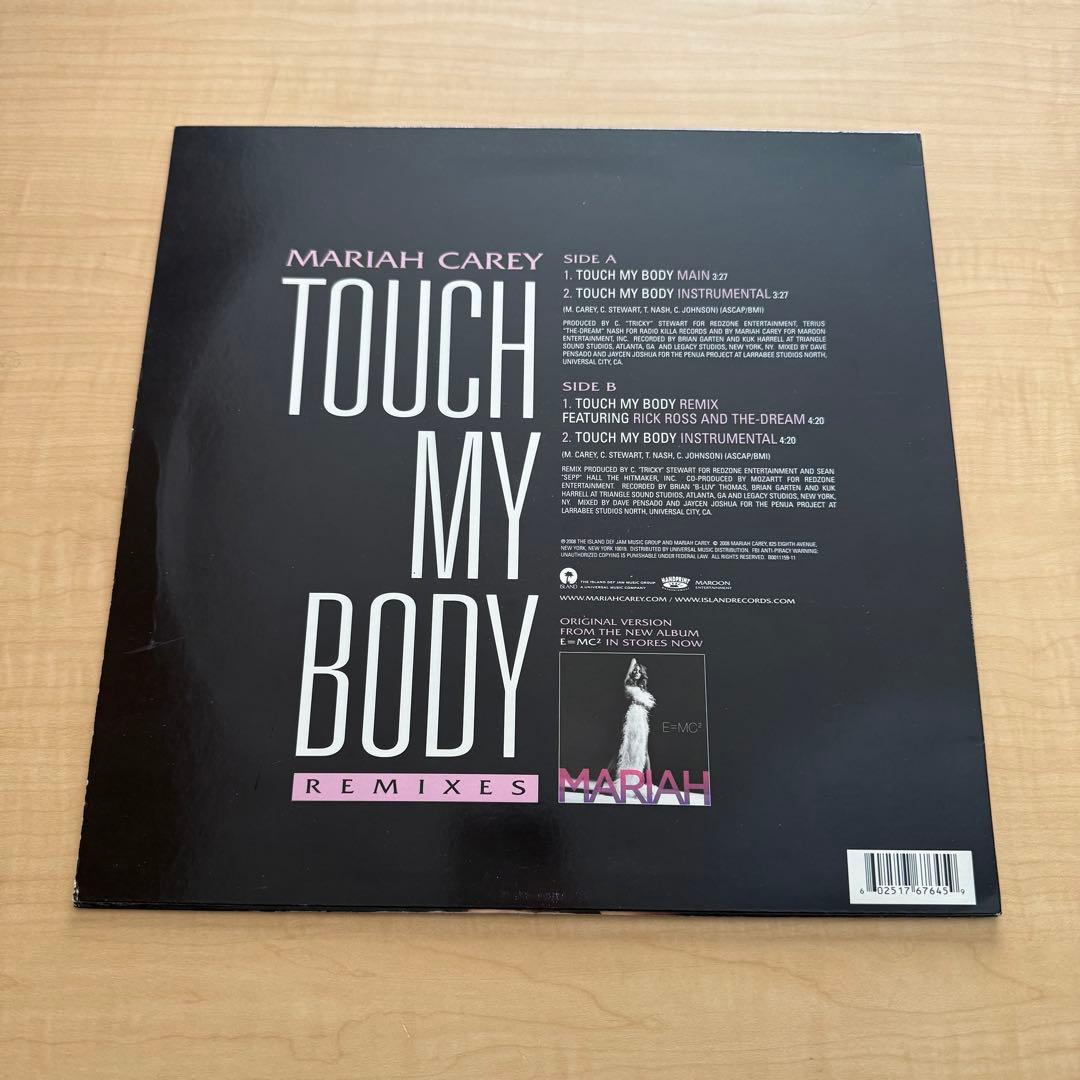 ◆コレクター放出◆希少◆MARIAH CAREY◆TOUCH MY BODY