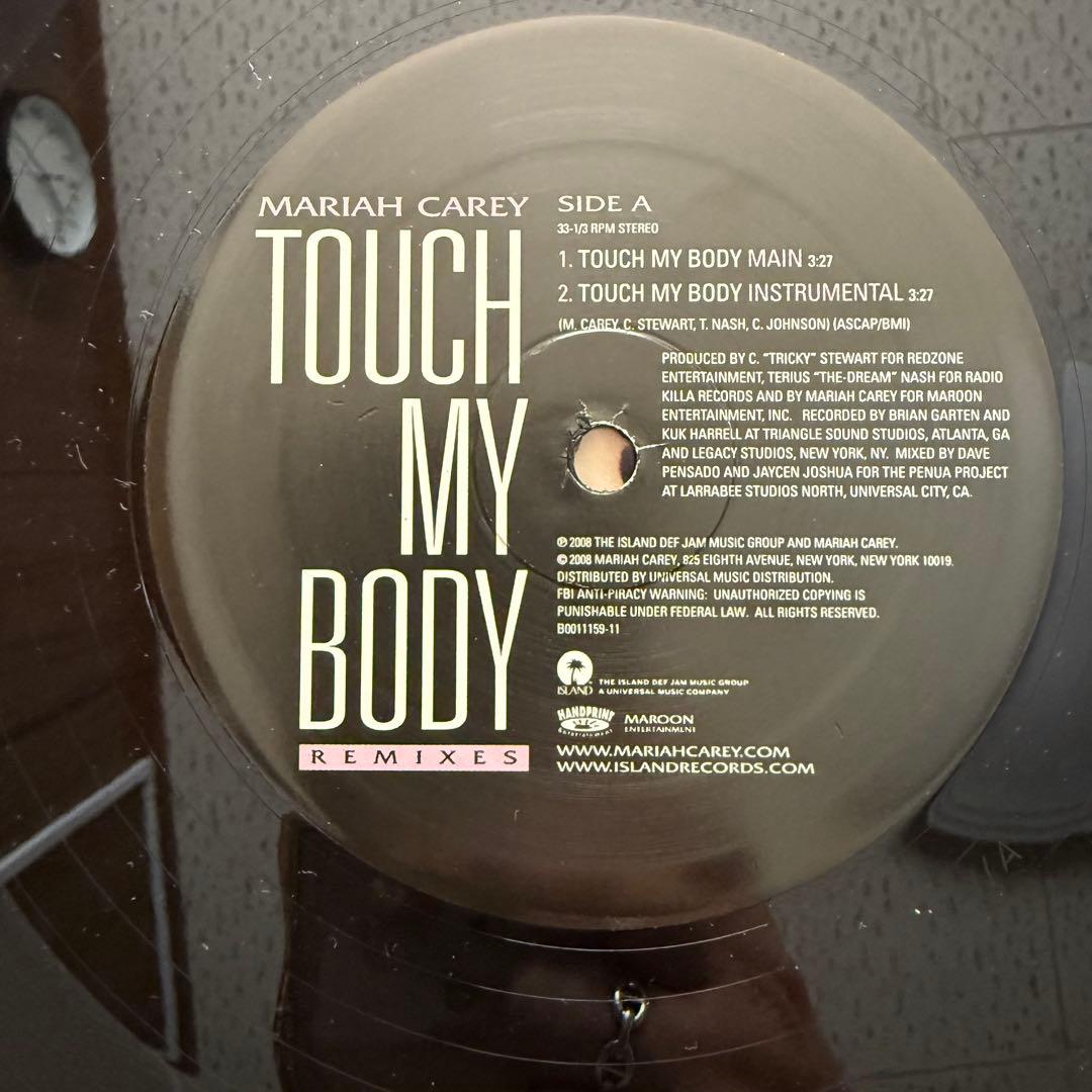 ◆コレクター放出◆希少◆MARIAH CAREY◆TOUCH MY BODY