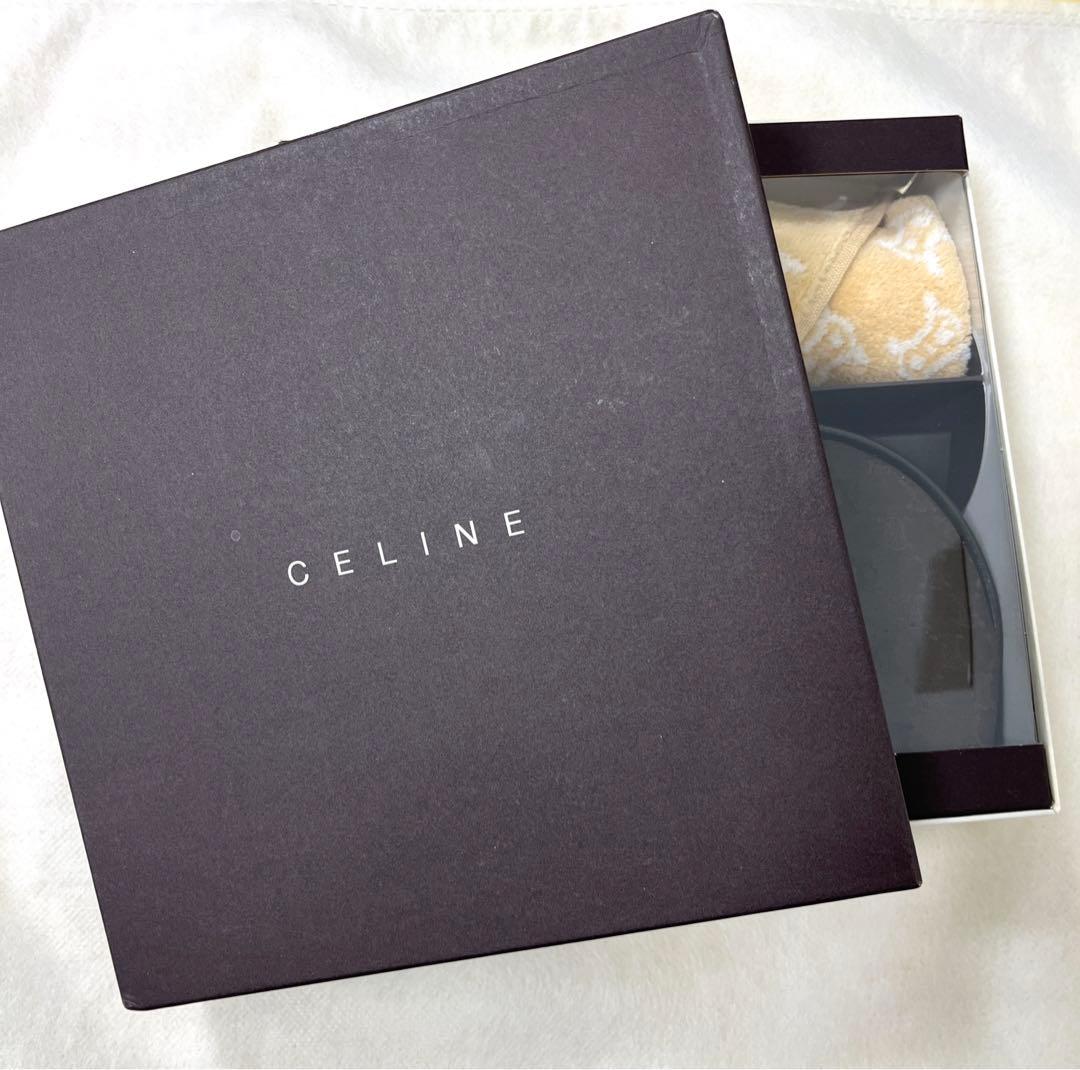 【箱入2点セット】<CELINE>セリーヌ　タオル・ポーチ　セット