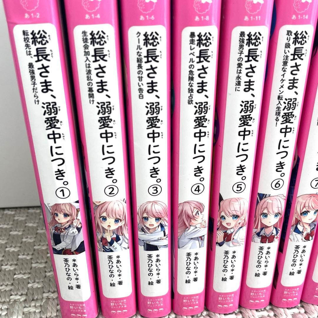 総長さま、溺愛中につき。1〜12巻セット 小説 茶乃ひなの ＊あいら＊ スターツ