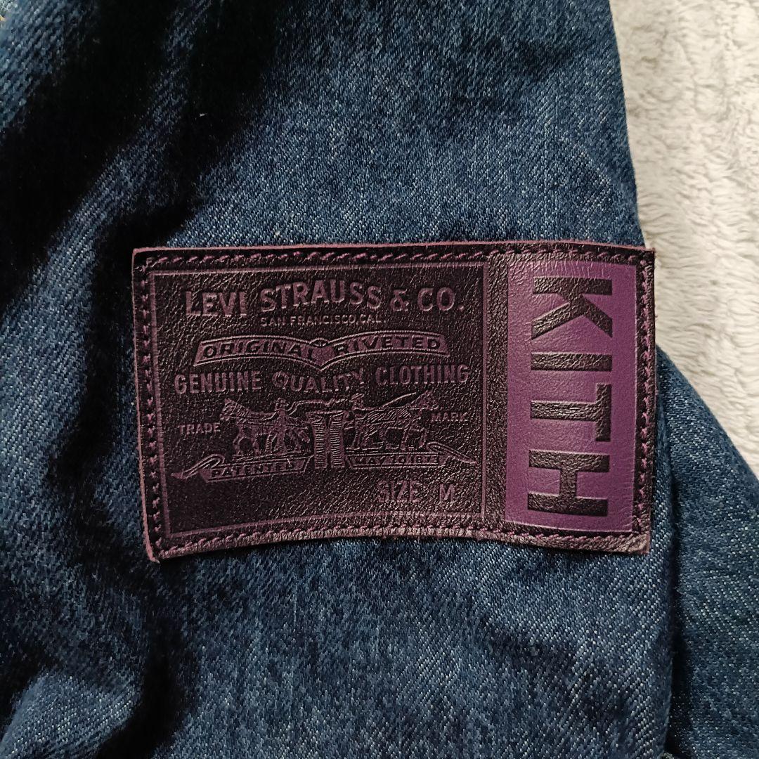KITH ×Levis PRINT TRUCKER JACET Size M