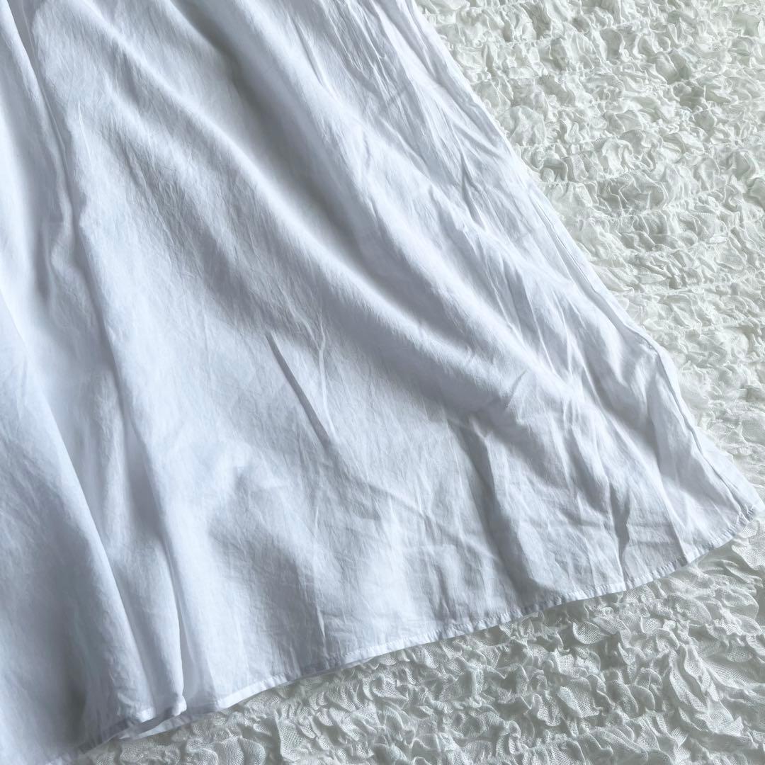 【美品✨】ヌキテパ × MMN コットンレースピンタックドレス インド綿100%