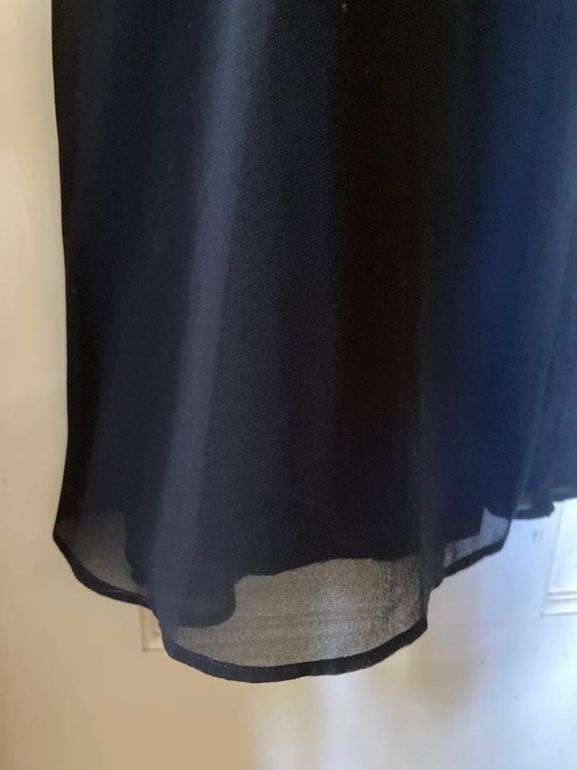 JENNEジェンヌ　2wayケープレイヤードワンピース