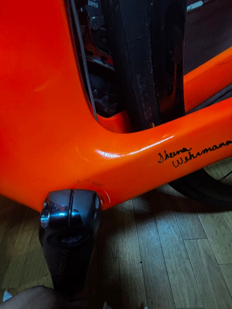 Trek ロードバイク オレンジ