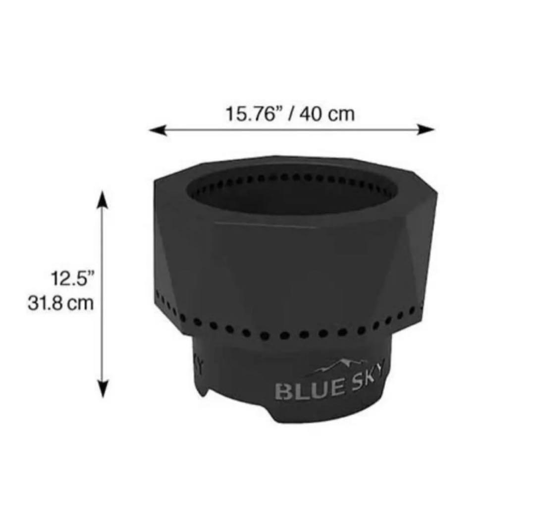 【新品】BLUESKY 二次燃焼 焚き火台
