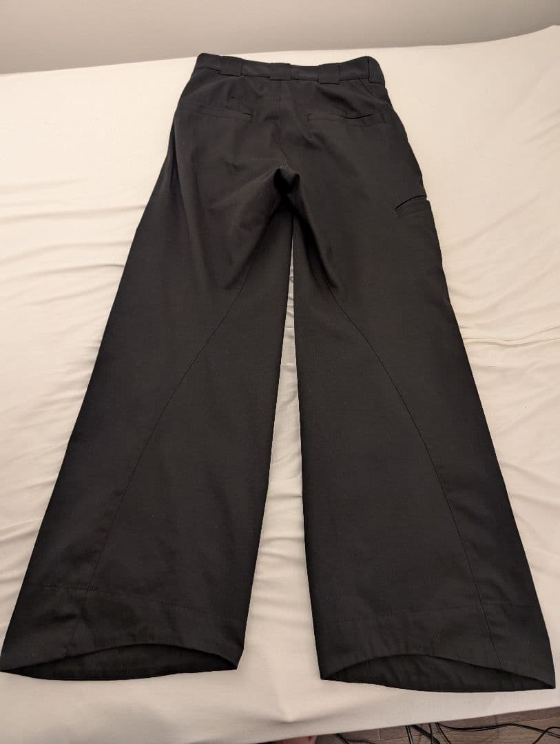 44 YUKI HASHIMOTO TWISTED WORK PANTS 黒
