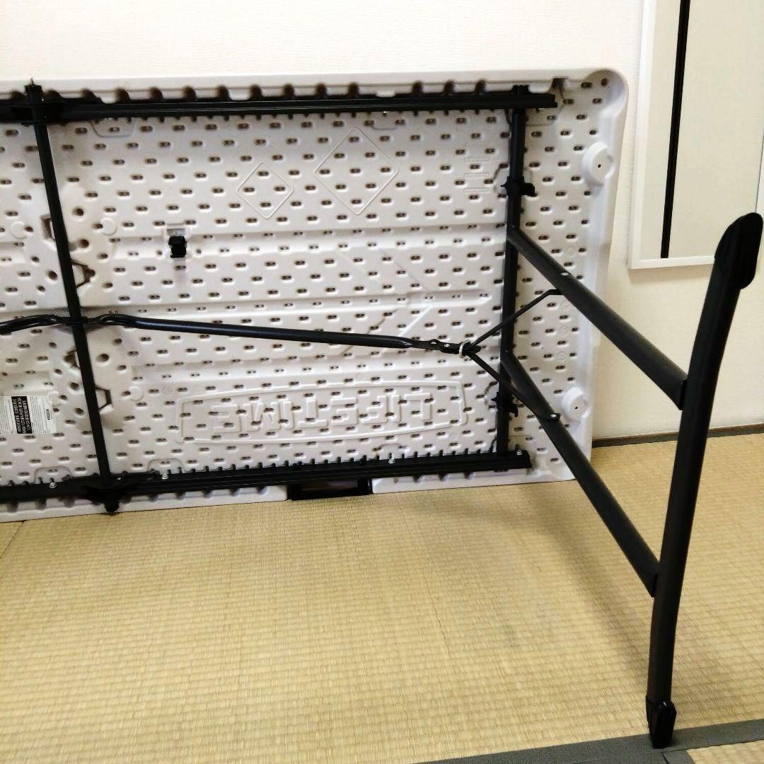 ☆美品☆ コストコ LIFETIME ライフタイム ６人掛 折りたたみ テーブル