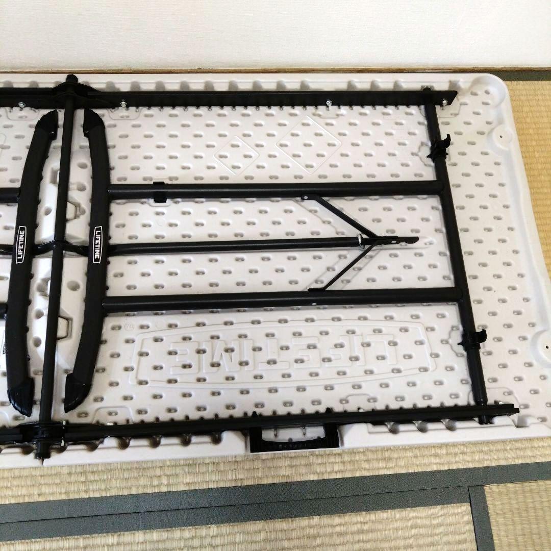 ☆美品☆ コストコ LIFETIME ライフタイム ６人掛 折りたたみ テーブル