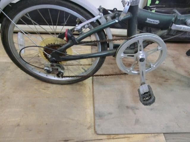 254：DAHON　METRO　折り畳み自転車　ジャンク　引取限定：埼玉県所沢市