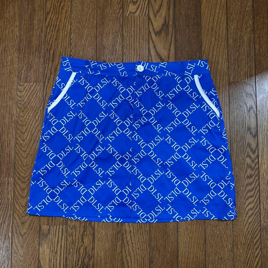 デルソル♡大きいサイズ　ゴルフポロシャツ　ゴルフスカート　ブルー系