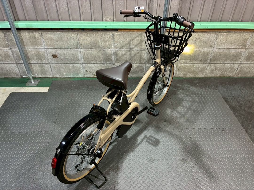 №8614 電動自転車　パナソニック　グリッター 20インチ ✨新古車　美品✨