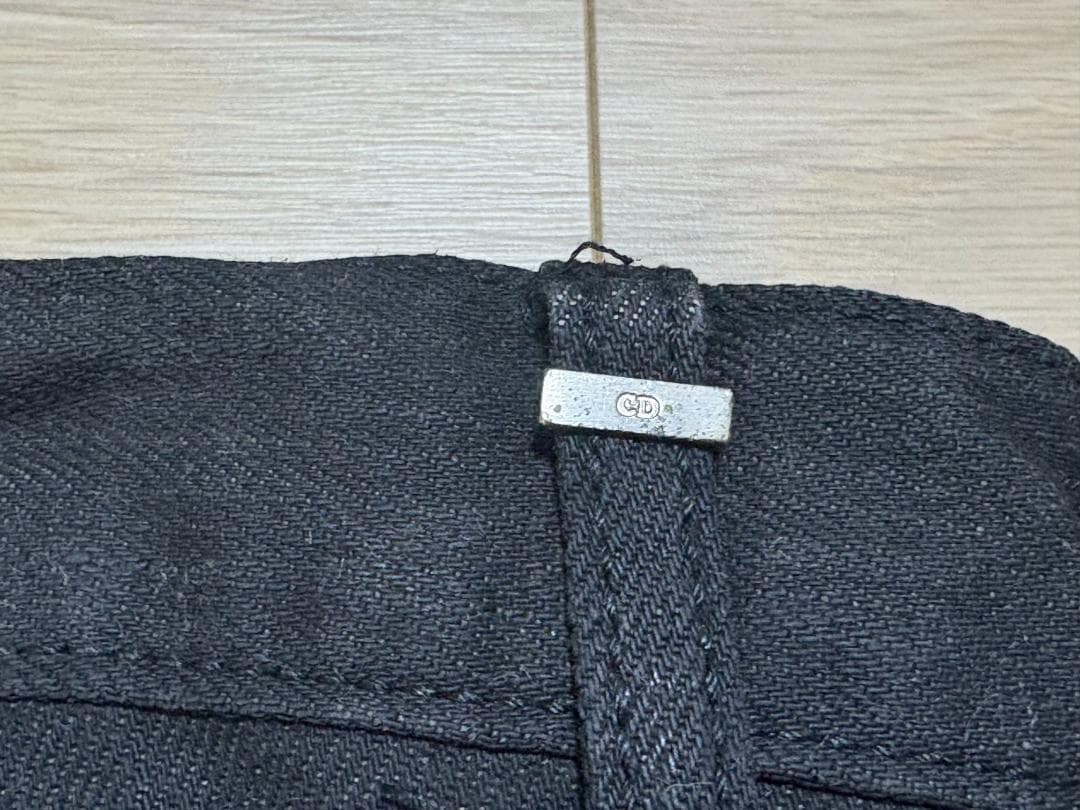 美品 Dior Homme サイズ29 ブラック スキニーデニム 08AW