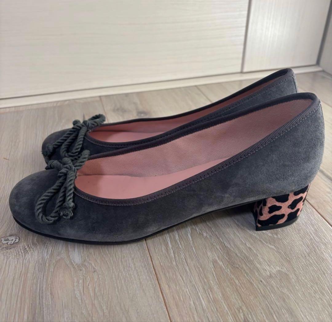 Pretty Ballerinas 37 美品 ヒール バレエシューズ23.5㎝