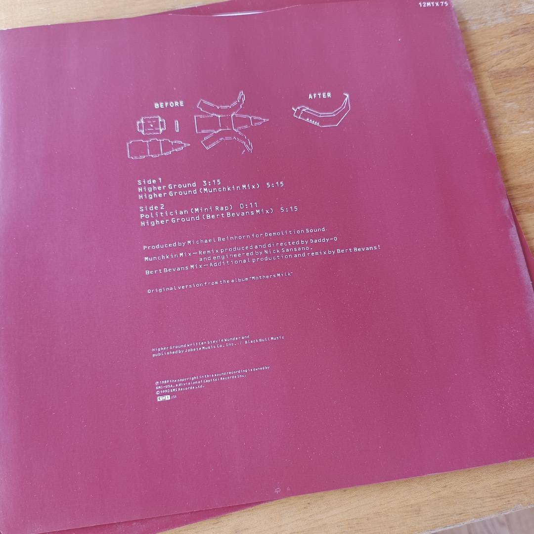 Higher Ground 限定12/Red Hot Chilipeppers