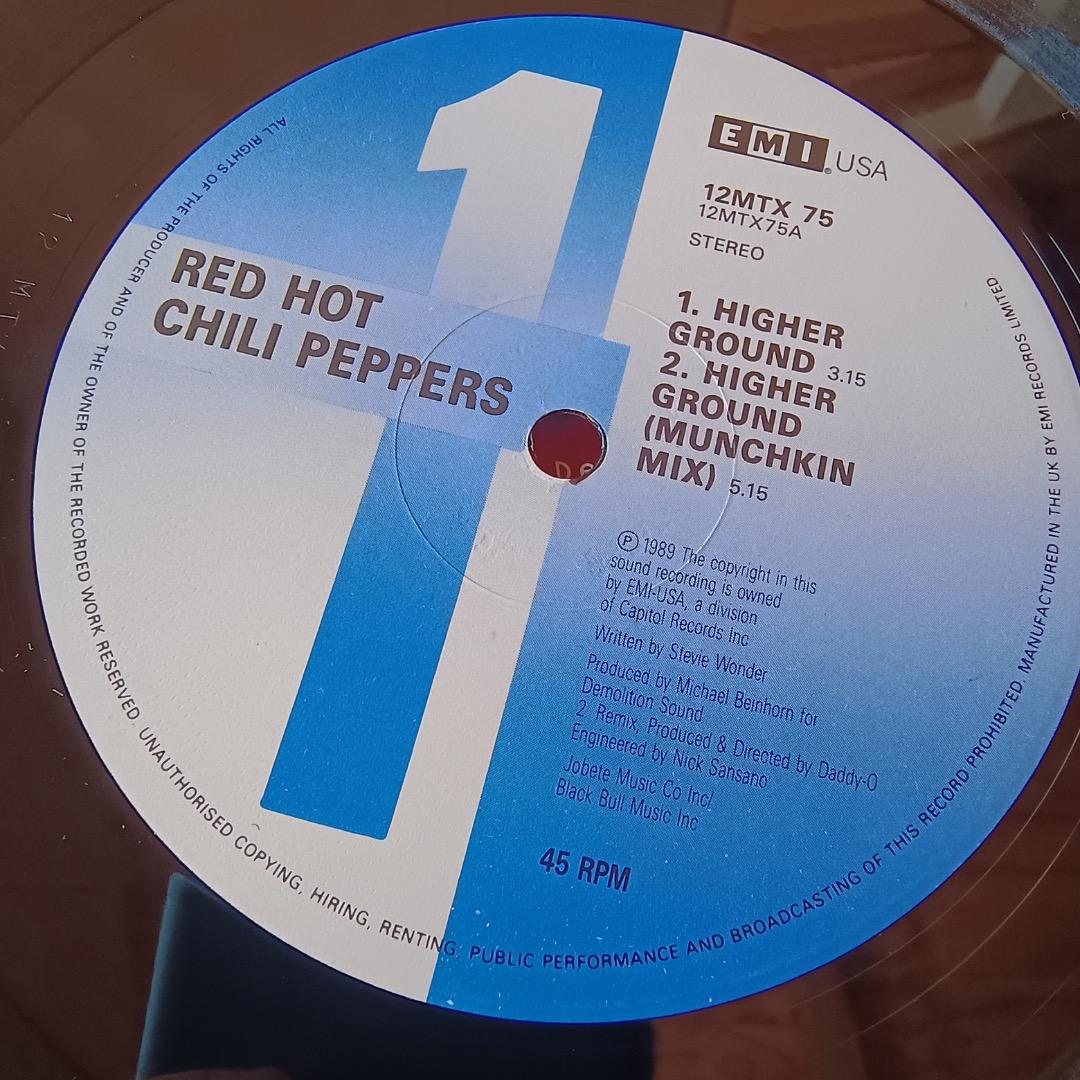 Higher Ground 限定12/Red Hot Chilipeppers