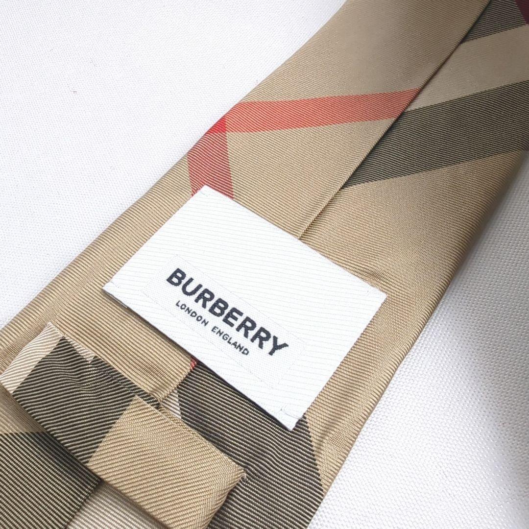 【良品】BURBERRY バーバリー ノバチェック ネクタイ