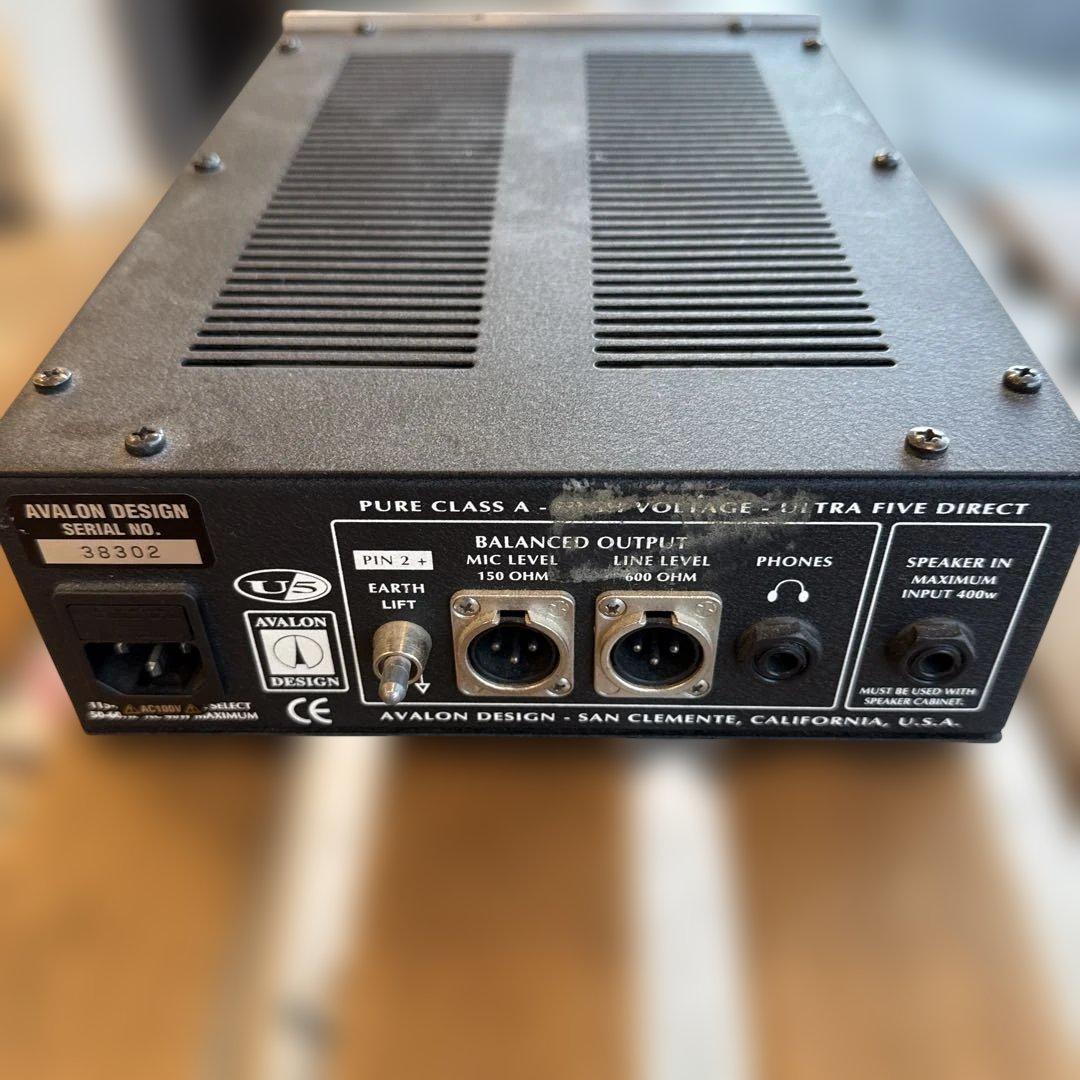 配信機器・PA機器・レコーディング機器 Avalon U5 Ultra Five Direct