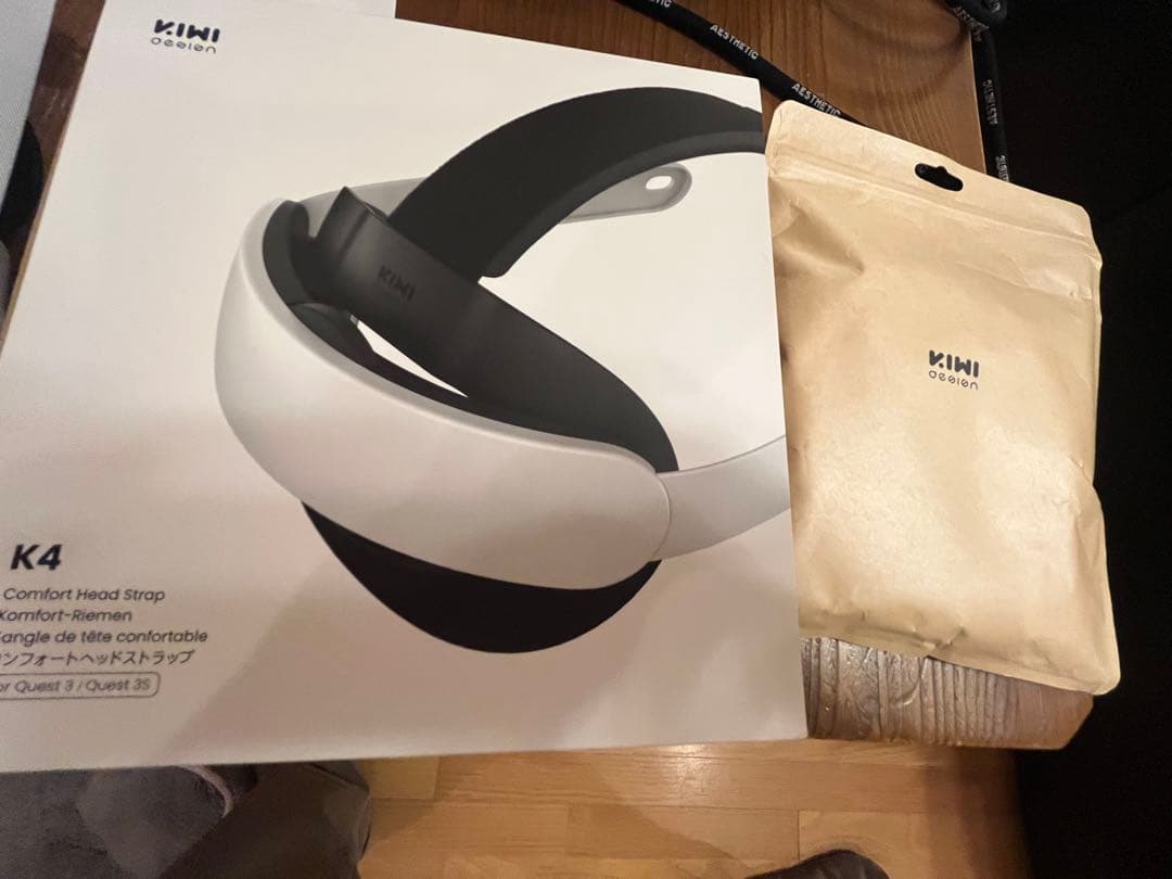 VRヘッドセット  quest 3s ヘッドストラップ 充電ケーブル付き