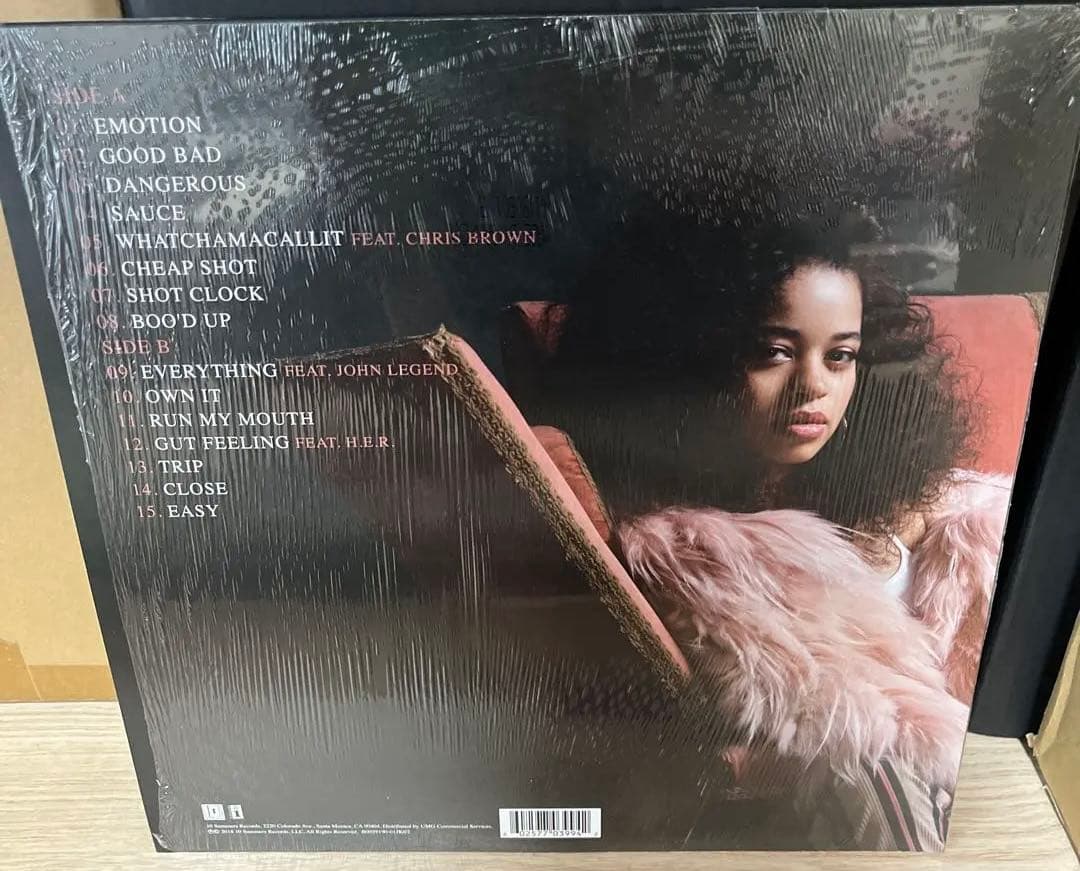 Ella Mai アナログレコード Boo’d Up
